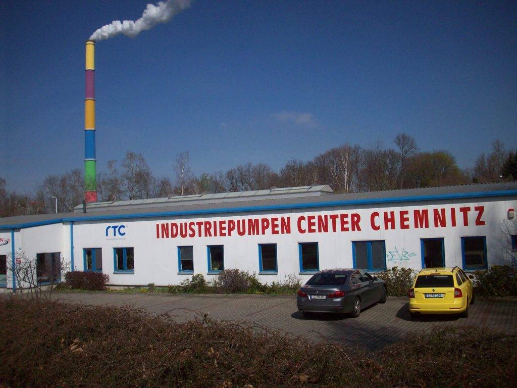 Firmensitz der Firma Pumpen-Berthold in Chemnitz.